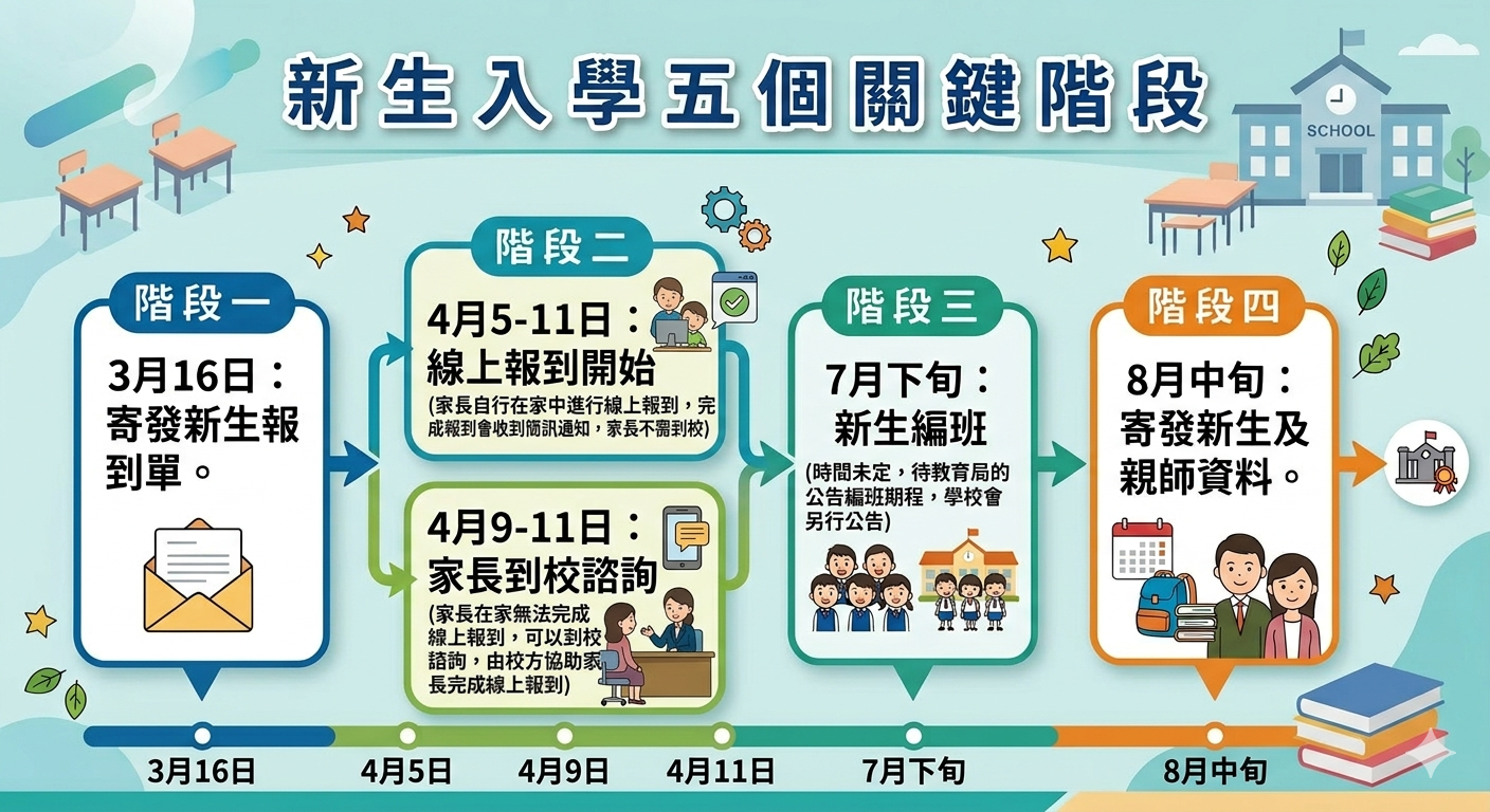 新生入學期程